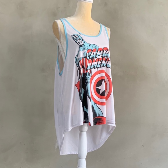 Marvel Tops - My Captain America Tank Top